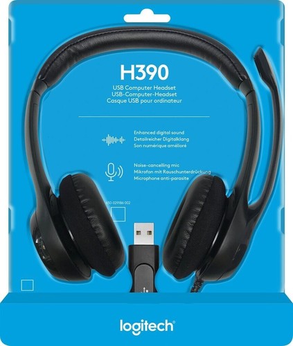 Logitech headset h390 usb - headset,
