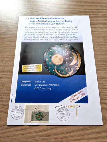 Ganzsache himmelsscheibe von - ganzsache,