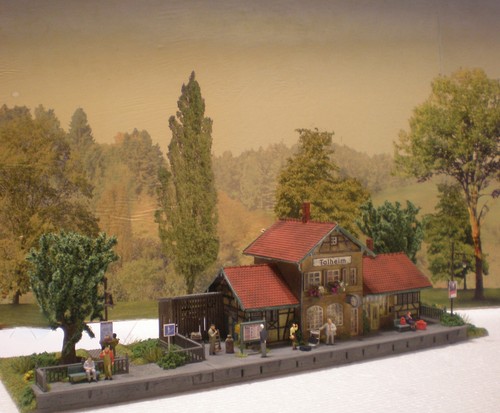 Diorama 87 haus - diorama, ho