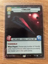 Star Wars Unlimited (SHD) Finalizer 092/262 Legendary - Non-Foil NM+