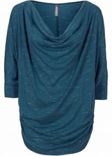 Shirt Gr. 44/46 Blaupetrol