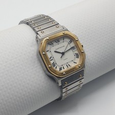 Kette Quarz zweifarbig Stil