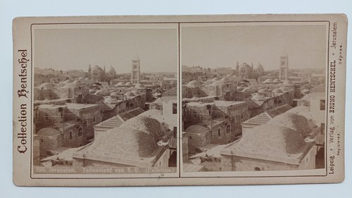 S617 stereofoto jerusalem - stereofoto,
