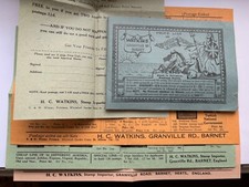 BRIEFMARKENHÄNDLER 1935 H.C