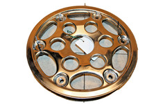 Kawasaki EN500 Bj. 1990-1993 EN500A Abdeckung, Zahnriemenschutz, Chromblende