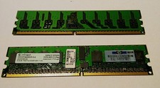4xInfineon HYS72T64000HR-5-A 1Rx4 0,5GB PC2-3200R-333-11 HP345112-051 Server-RAM