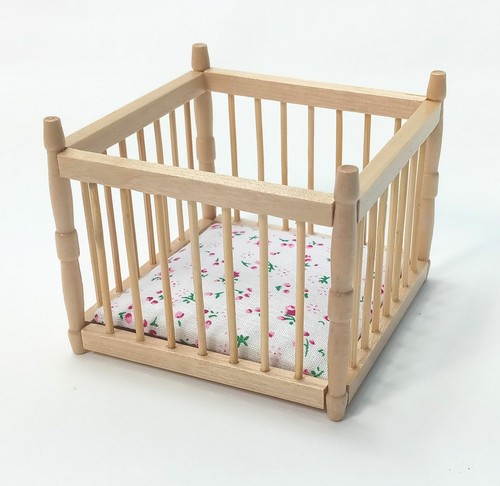 Miniatur laufstall holz - miniatur,