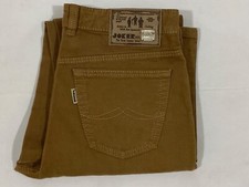 JOKER "CLARK" BROWN DENIM JEANS 33/34 NEU!