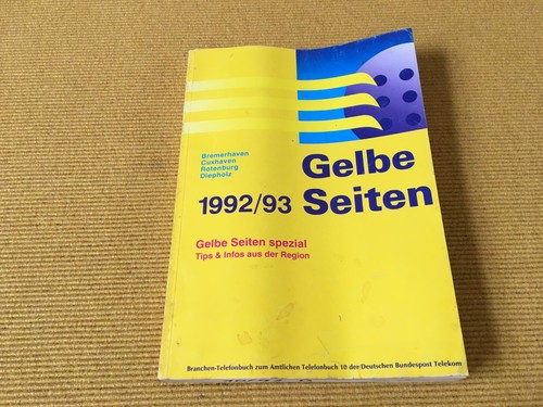 Telefonbuch gelbe seiten - telefonbuch,