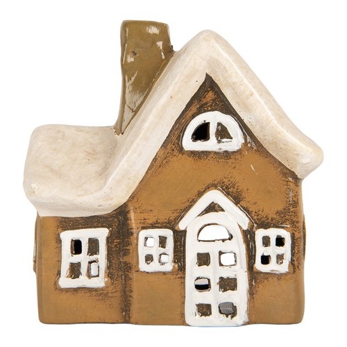 Haus keramik glasiert - haus,
