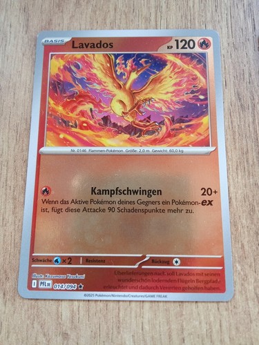Pokemon karte lavados deutsch - karte,