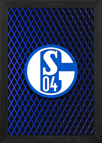 Schalke logo gerahmtes - 04,