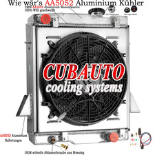 4 Reihig Wasserkühler Lüfter Für 69-74 Triumph TR6/ Triumph TR250 67-68 2.5L NEU