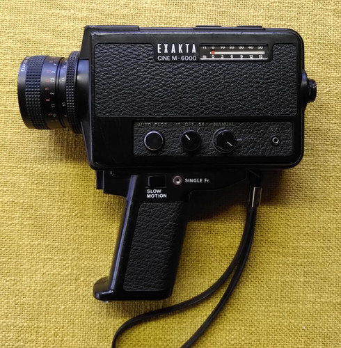 Vintage super filmkamera - super-8,