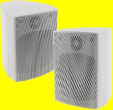 Satelliten Lautsprecher 1 Paar Monitor-Boxen, 40 W, 8 Ohm, CTB-40W weiss Speaker