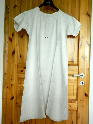 Antik damen leinenhemd - antik,