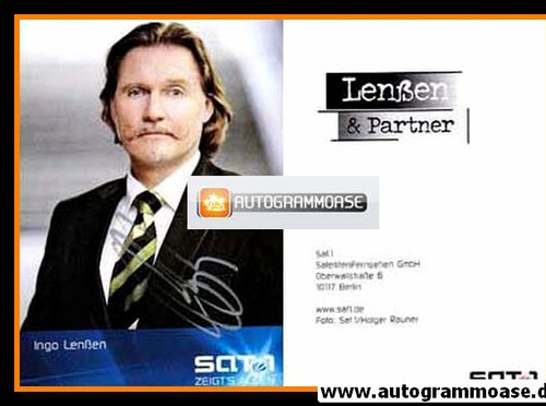 Sat1 ingo lenssen - tv, |