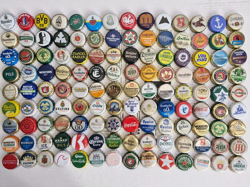 Kronkorken sammlung 126 stück - kronkorken,