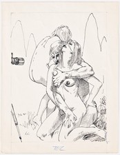 Comic Erotik Erotica Erotika Zeichnung drawing dessin - X60