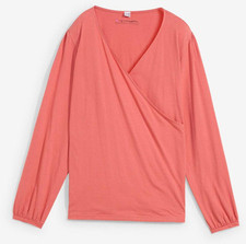 Umstands- und Stillshirt aus Bio-Baumwolle Gr. 40/42 Rhabarber Damenshirt Neu