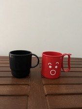 2 X Tupperware Tasse Rot Und