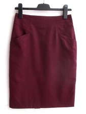 Damen Trachten Rock weinrot m