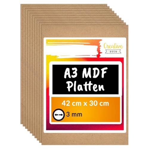 Creative deco mdf platten - a3, |