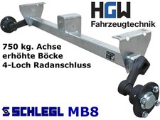 750 achse erhöhte böcke - kg.,