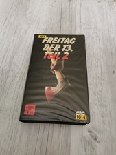 Vhs Freitag der 13 Teil 2 ERSTAUFLAGE Cover Verschweißt Keine Brüche!