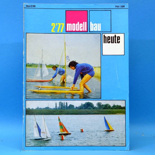 Modellbau heute 1977 gst ddr - modellbau,