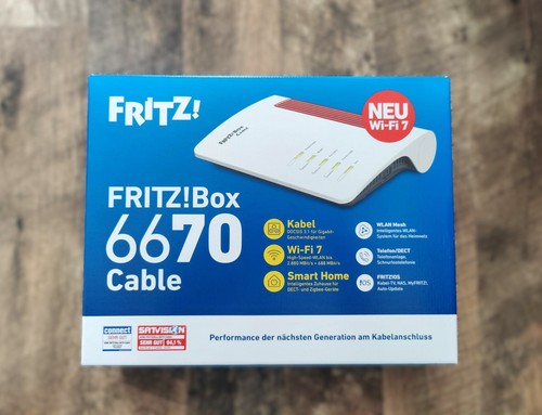 Avm fritz box - 6670, cable