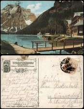 Niederdorf Südtirol Villabassa Pragser Wildsee Hotel  Kräutertee Dresden 1920