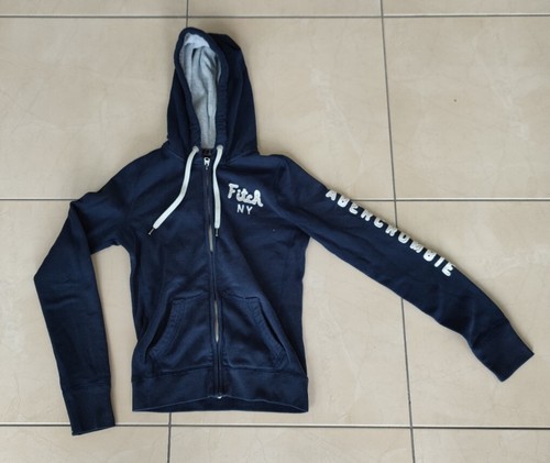 Hoodie abercrombie fitch blau - fitch,