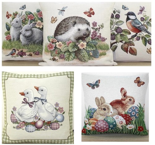 Gobelin kissenhülle hase - gobelin,