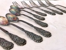 Alt Vintage Besteck Konvolut 6
