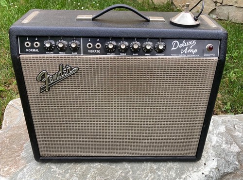 1965 fender deluxe amp - deluxe,