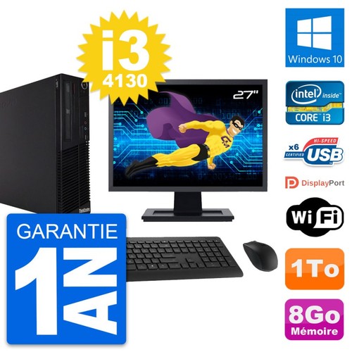 Lenovo m73 sff 4130 8gb - sff, 27"