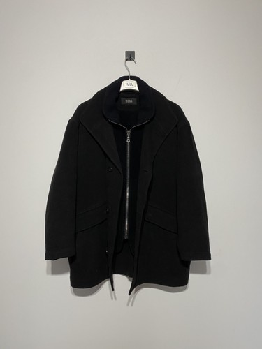 Hugo boss wolljacke schwarz - boss,