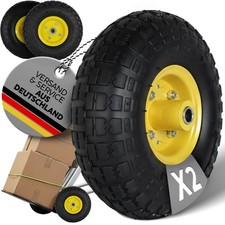 2 x PU Rad pannensicher Ø 260