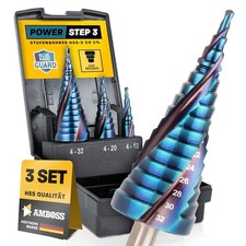 Stufenbohrer Set Ø 4-12 +