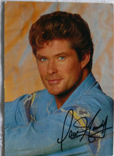 David Hasselhoff  Autogramm
