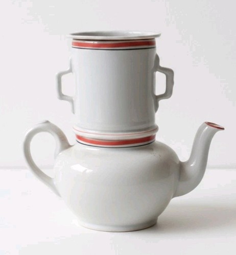 Vintage keramik teekanne - keramik,