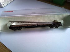 Spur N..FLEISCHMANN...8287...Flachwagen mit Seitenborden + rungen....OVP.....TOP