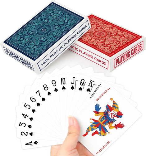 Stück pokerkarten plastik - 2,