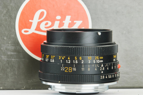 Leica leitz elmarit 8 - elmarit-r, 2,8/28mm