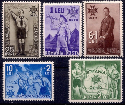 Romania 1935 scouts - romania,
