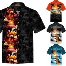 Herren Hawaii Hemd 100%