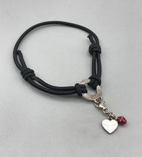 Thomas Sabo Dehnbares Armband Erdbeere Sweet Herz Anhänger 925 Silber Schmuck