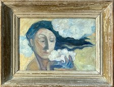 Expressionist"  Frau mit der