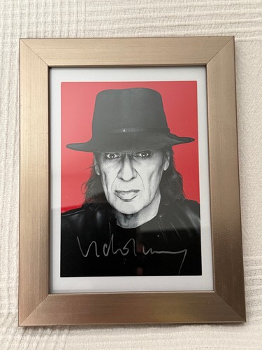 Udo lindenberg autogramm - udo,
